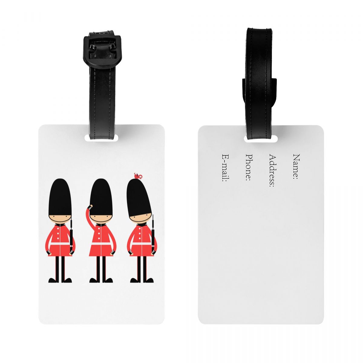 Custom Cartoon British Soldier - Travel Accessories London recension och pris