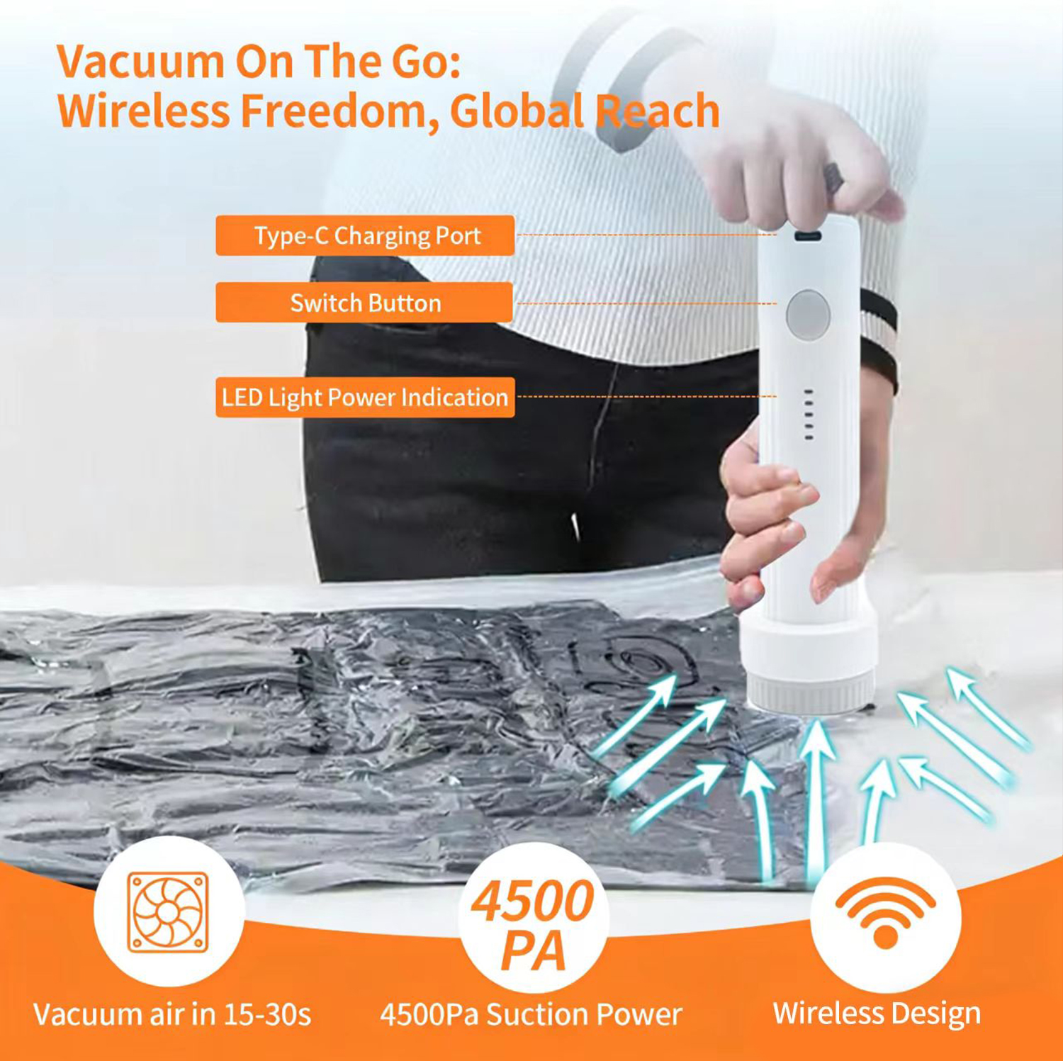 15-Pack Travel Vacuum Storage  - Compression Bag Vacuum recension och pris