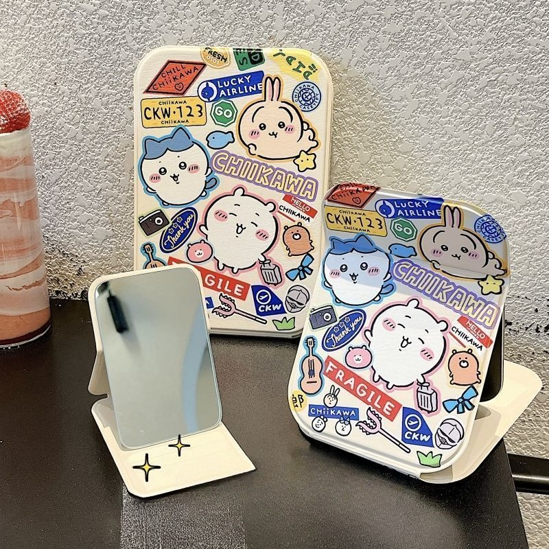 Ckw Foldable Makeup Mirror Cut - Travel Accessories Girly recension och pris