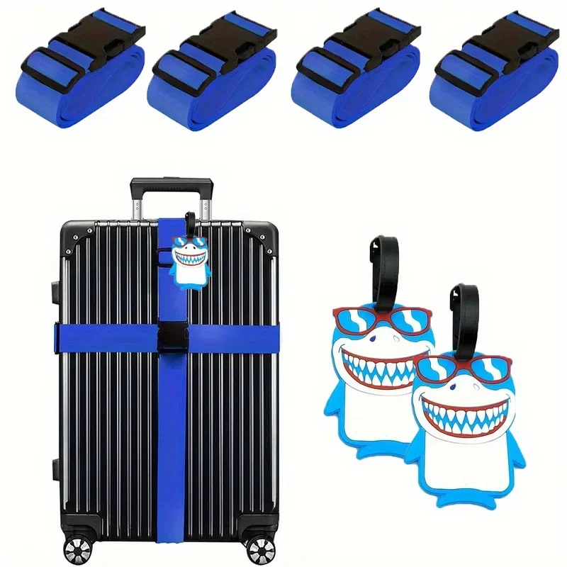 6 Pack Luggage Straps Luggage  - Travel Accessories Luggage Straps recension och pris