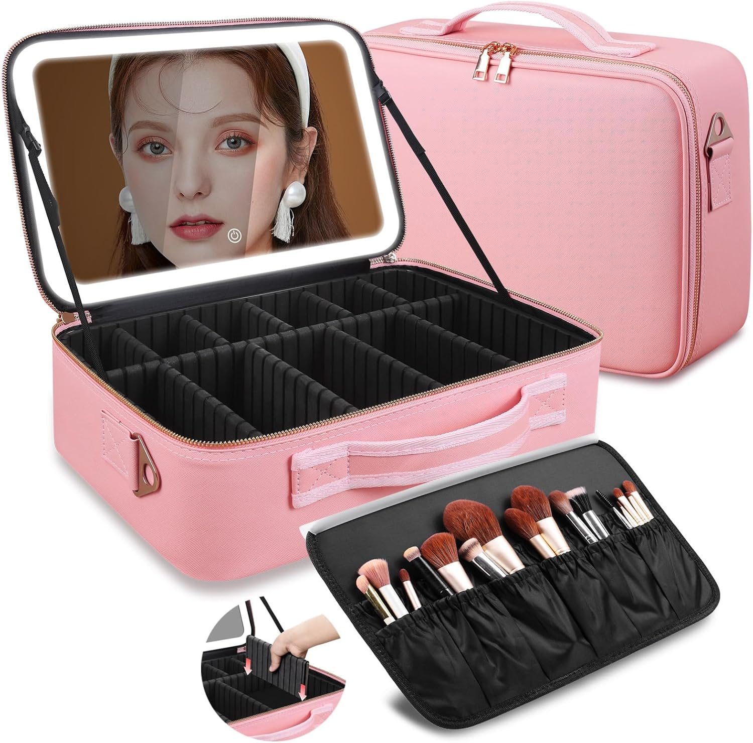 Large Capacity Makeup Bag 15'' - Travel Z recension och pris