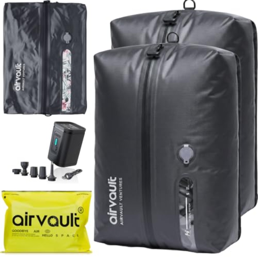 AirVault Reusable Vacuum Compr - Compression Bag Vacuum recension och pris
