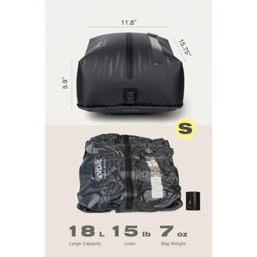 AirVault Reusable Vacuum Compr - Compression Bag Vacuum recension och pris